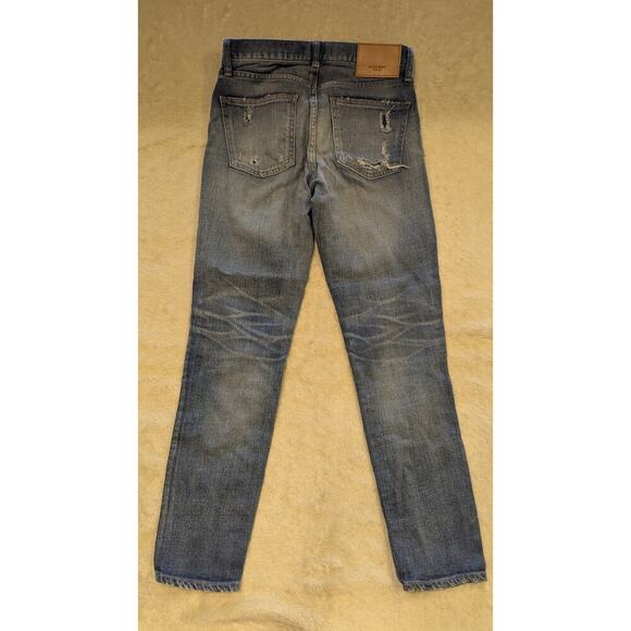 MOUSSY VINTAGE Howa Slim Skinny Distress High Waist Light Wash Size‎ 25 Jeans - Picture 2 of 8